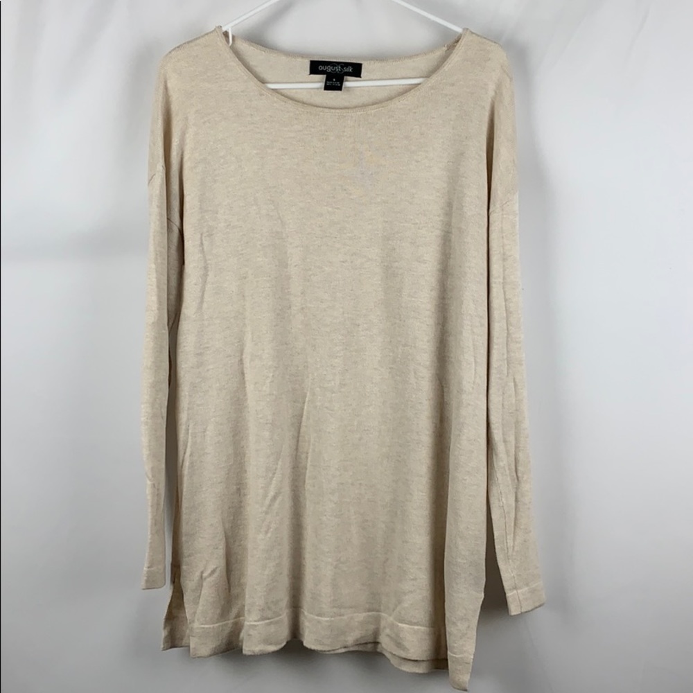 August Silk Sweater